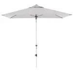 Slunečník s automatickým naklápěním Doppler EXPERT 220 x 140 cm, světle šedá DP437441827