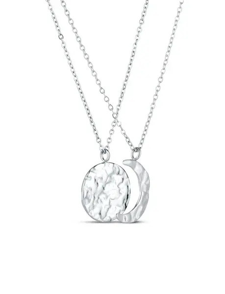 Strieborný náhrdelník Lunara