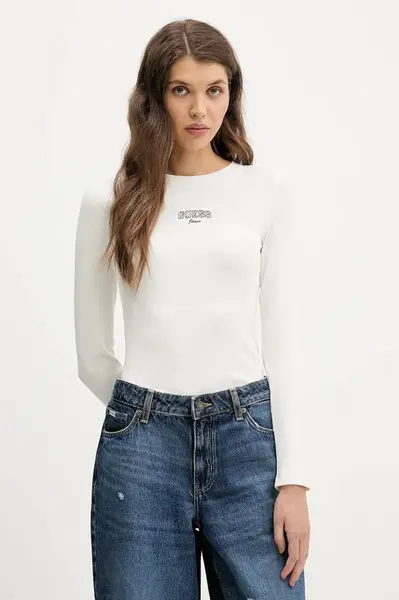 Tričko s dlouhým rukávem Guess Jeans