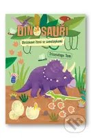 Dinosauři - Obrázkové čtení se samolepkami - Autor Fiktivní
