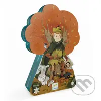 Siluetové puzzle: Robin Hood - puzzle z kategorie 15 - 60 dílků