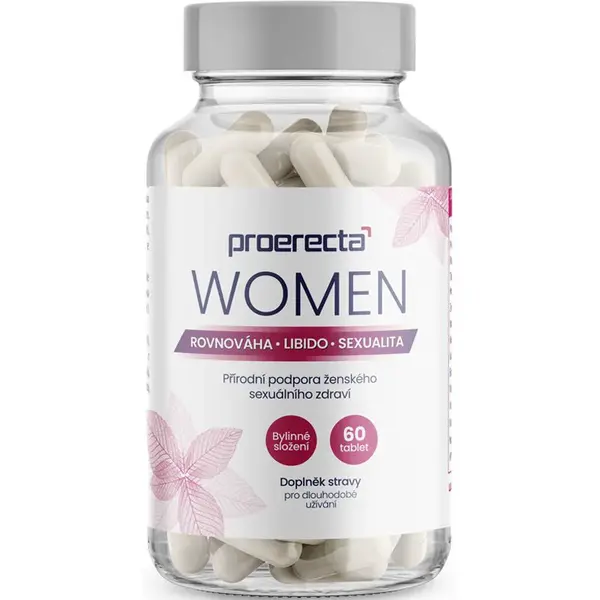 Proerecta WOMEN tablety pro podporu správné hormonální činnosti pro ženy 60 tbl
