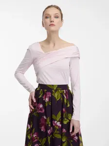 Svetloružová dámska blúzka ORSAY
