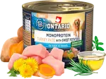 Konzerva Ontario Adult Monoprotein krůtí pate s batáty 200g