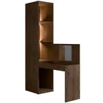 Regál s písacím stolom/Toaletný stolík Wenecja 25 orech elegant