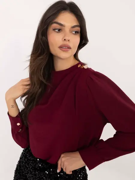 Blouse-MI-BZ-278519-1.40-burgundy