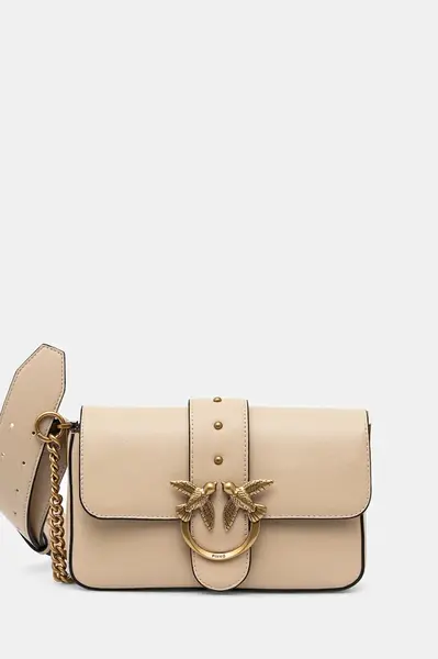 Kožená kabelka Pinko