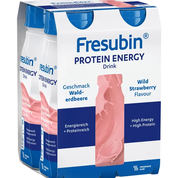 FRESUBIN Protein Energy lesní jahoda perorální roztok 4 x 200 ml