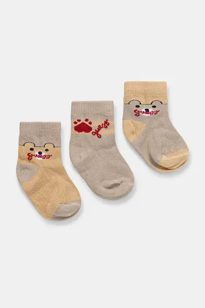 Guess Kojenecké ponožky Guess 3-pack