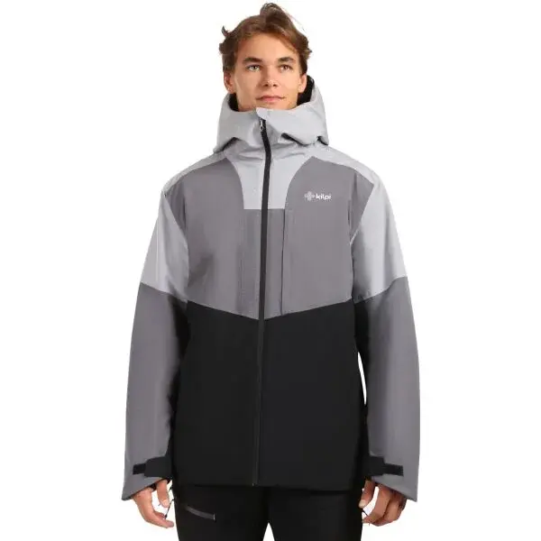 KILPI KILLYAN Pánská lyžařská bunda, černá, velikost XXXL