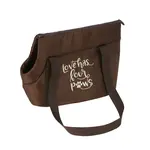 Akinu HUGS Taška Econ pro psy hnědá 20 x 30 x 24 cm