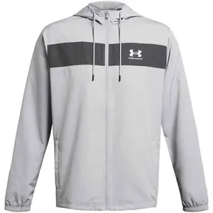 Under Armour SPORTSTYLE WINDBREAKER Pánska bunda, sivá, veľkosť