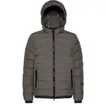 Geox M SPHERICA Pánska bunda, tmavo sivá, veľkosť