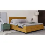 MID.YOU AMERICKÁ POSTEL, 180/200 cm, žlutá