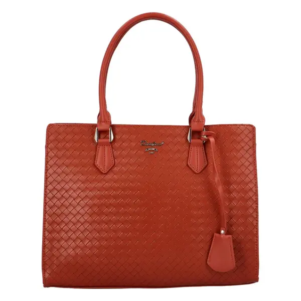 Dámska kabelka tehlovo červená - David Jones Ophia