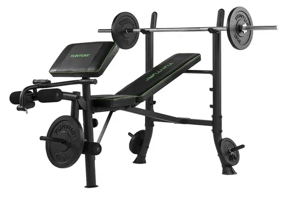 Tunturi Posilovací lavice bench press WB40 Compact Width Weight Bench