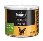 Nativia konzerva kuřecí svalovina 400 g