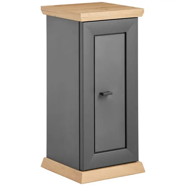 Hom`in STOJAN NA KVĚTINY antracitová, dub artisan