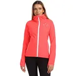 KILPI FRENSIS Dámska flísová mikina s kapucňou, ružová, veľkosť