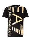 EA7 Emporio Armani Tričko  zlatá / čierna