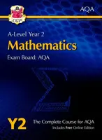 A-Level Maths for AQA: Year 2 Student Book with Online Edition - CGP Books