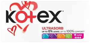 KOTEX® Tampony Ultra sorb Super 16 ks