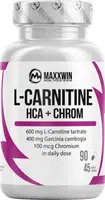 MAXXWIN L-carnitine + HCA + chrom 90 kapslí
