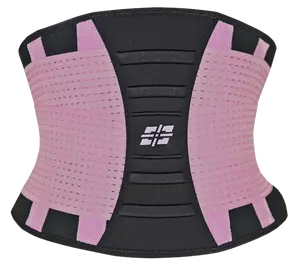 POWER SYSTEM Tvarující a zeštíhlovací pás WAIST SHAPER růžový vel.S/M