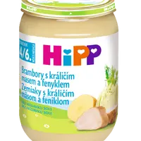 HIPP Brambory s králičím masem a fenyklem 190 g