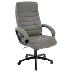 MID.YOU KANCELÁŘSKÉ KŘESLO, tkaná látka, šedá, černá