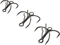 Westin trojháčiky add-on treble black nickel - veľkosť 6 5 ks