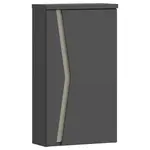 MID.YOU ZÁVĚSNÁ SKŘÍŇKA, antracitová, antracitová, 40/72,5/20,3 cm