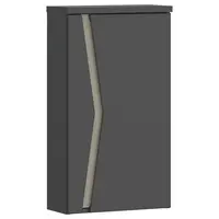 MID.YOU ZÁVĚSNÁ SKŘÍŇKA, antracitová, antracitová, 40/72,5/20,3 cm