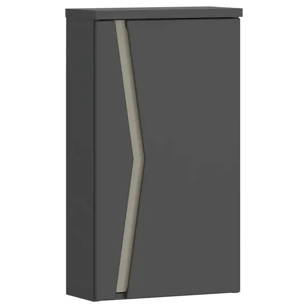 MID.YOU ZÁVĚSNÁ SKŘÍŇKA, antracitová, antracitová, 40/72,5/20,3 cm