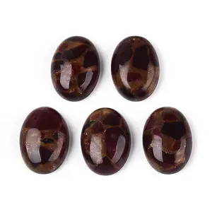 Dyed Synthetic Gemstone Cabochons