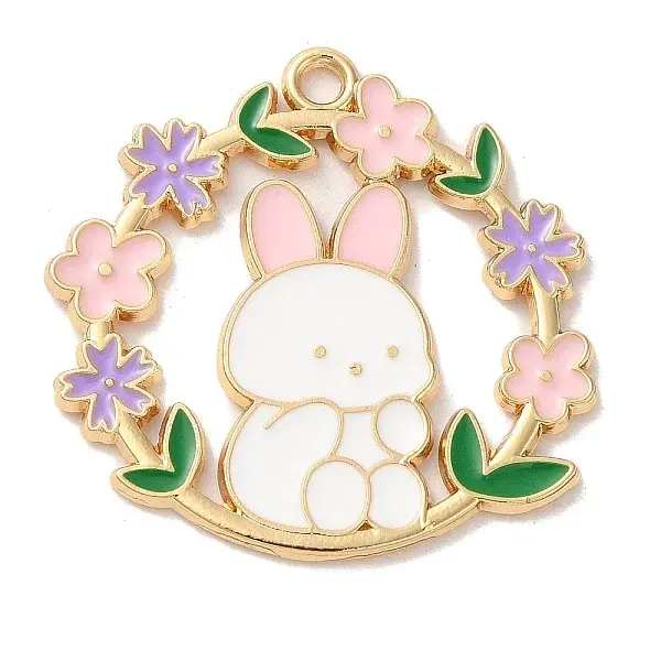 Alloy Enamel Pendants