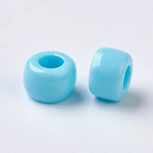 European Resin Large Hole Beads