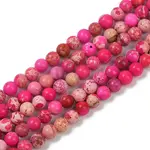 Dyed Natural Regalite/Imperial Jasper/Sea Sediment Jasper Beads Strands