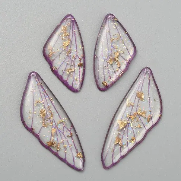 Transparent Resin Pendants