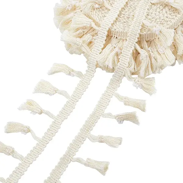 Cotton Fringe Lace Trim Ribbon