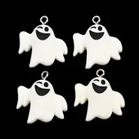 Halloween Opaque Resin Pendants