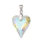 AB Color Plated Glass Pendants