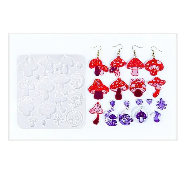 1Pc Easter DIY Pendant Molds