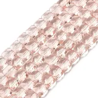 Transparent Glass Beads Strands