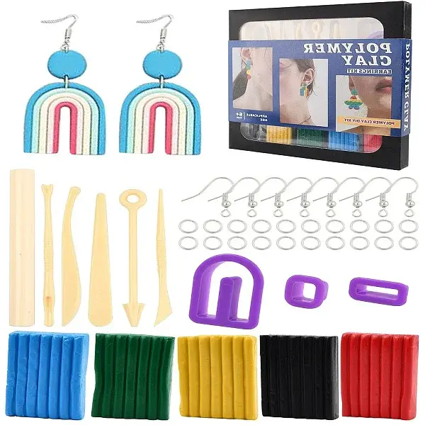 DIY Polymer Clay Dangle Earring Making Kits