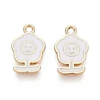 Alloy Enamel Pendants