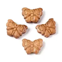 Natural Bocote Wood Beads