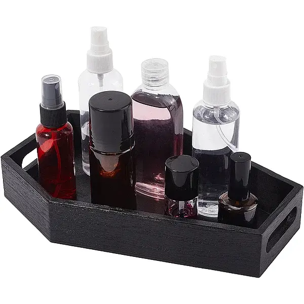 Coffin Wooden Jewelry Display Trays