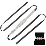 Flower Full Crystal Rhinestone Handmade Bridal Belts for Wedding Dresses