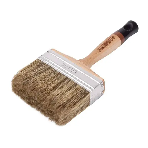 Štětka hranatá WOOD, 130 / 57 mm, STALCO PERFECT